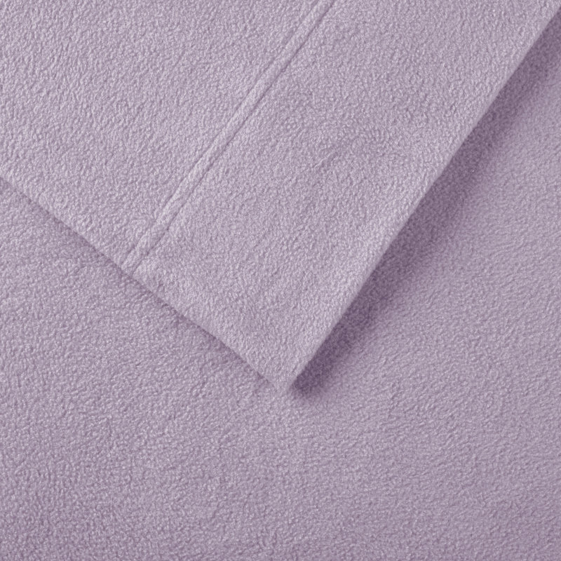 Khaki Twin XL Microfiber Fleece Sheet Set