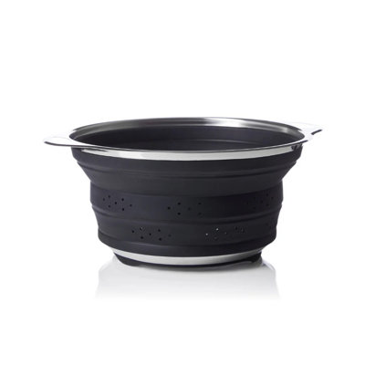 Passoire pliante en silicone Better Houseware, noir