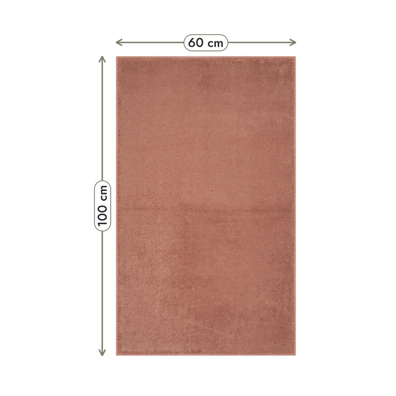 Washmellow Collection Shaggy Area Rug, 60X100 cm