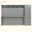Lit escamotable mural avec placard et tiroirs Murphy-1182474055