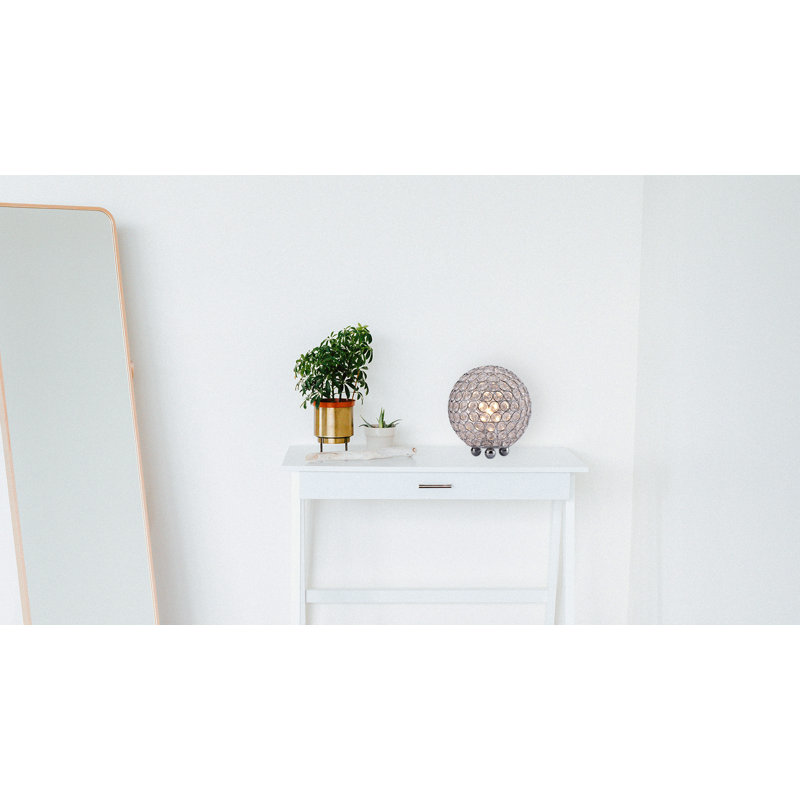 Burholme Metal Globe Lamp, Chrome