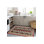 Machine Washable  Black Detailed Multicolor Ethnic Patterned Woven Base Modern Decorative Rug