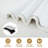 Antonino Linen Textured Blackout Tie Up Curtains Double Layer Thermal Insulated Lined Balloon Roman Shade-799264911-714693519