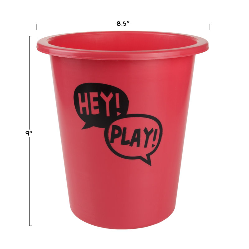 Bucket Toss with Carrying Case, Red/Blue