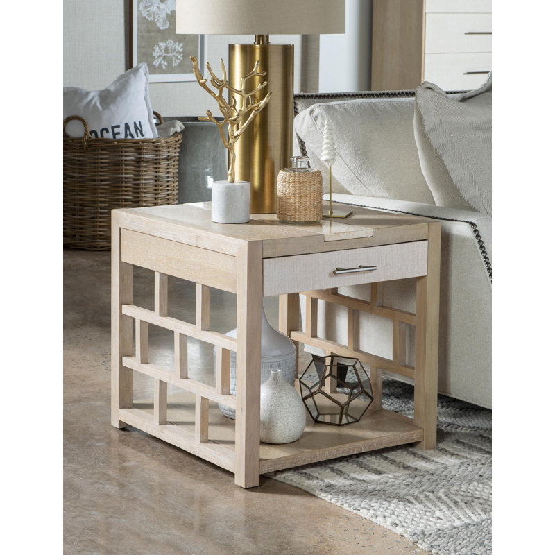 End Table With Storage