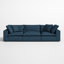 Navy Polyester Blend