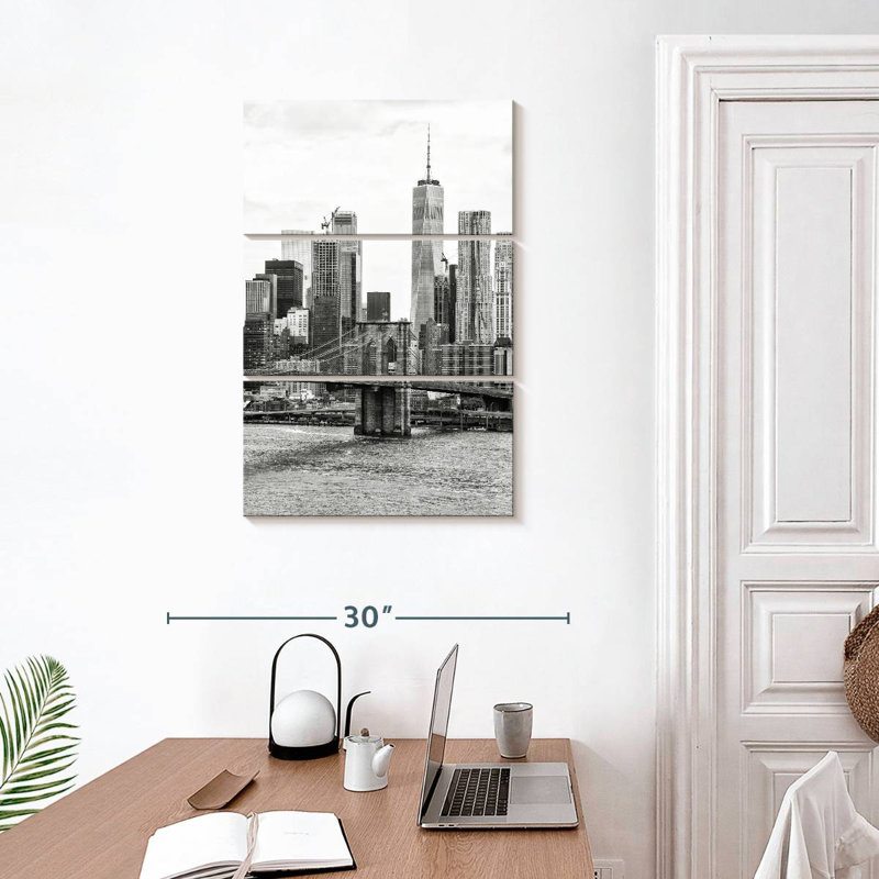 Gratte-ciel Nicci New York I, H 32 po x l 20 po