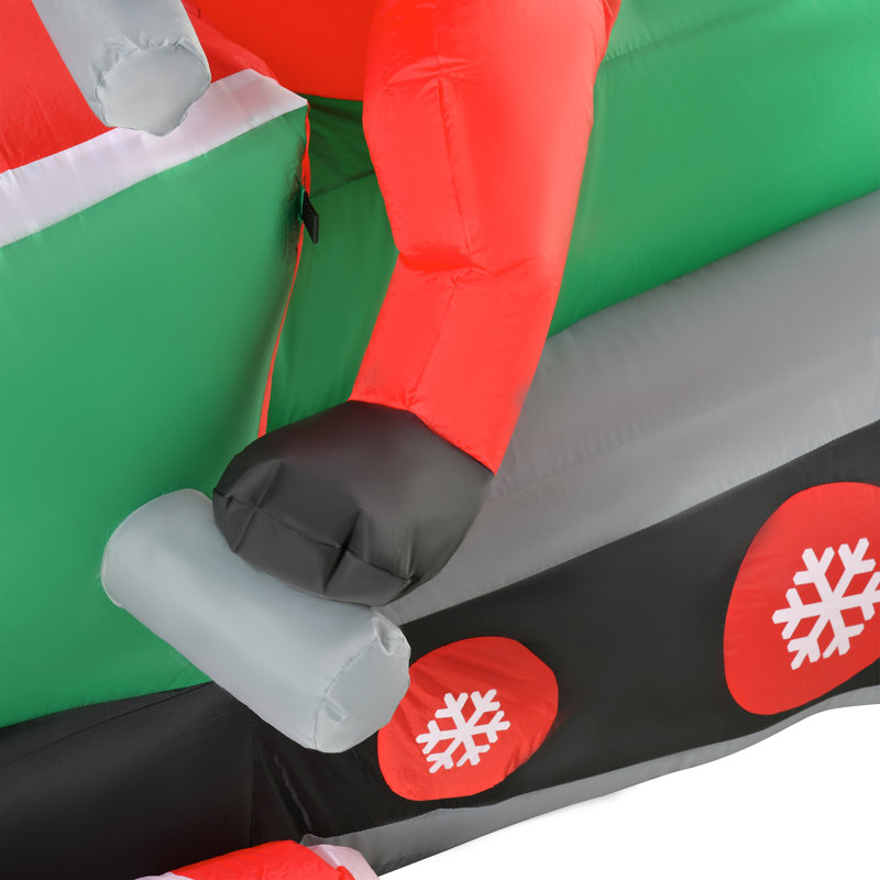 Père Noël gonflable