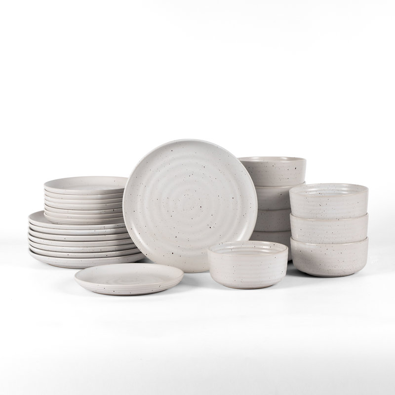 Service de vaisselle Earth & Clay, Bleu, 24