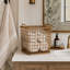 Solid Wood Decorative Basket-1775457966