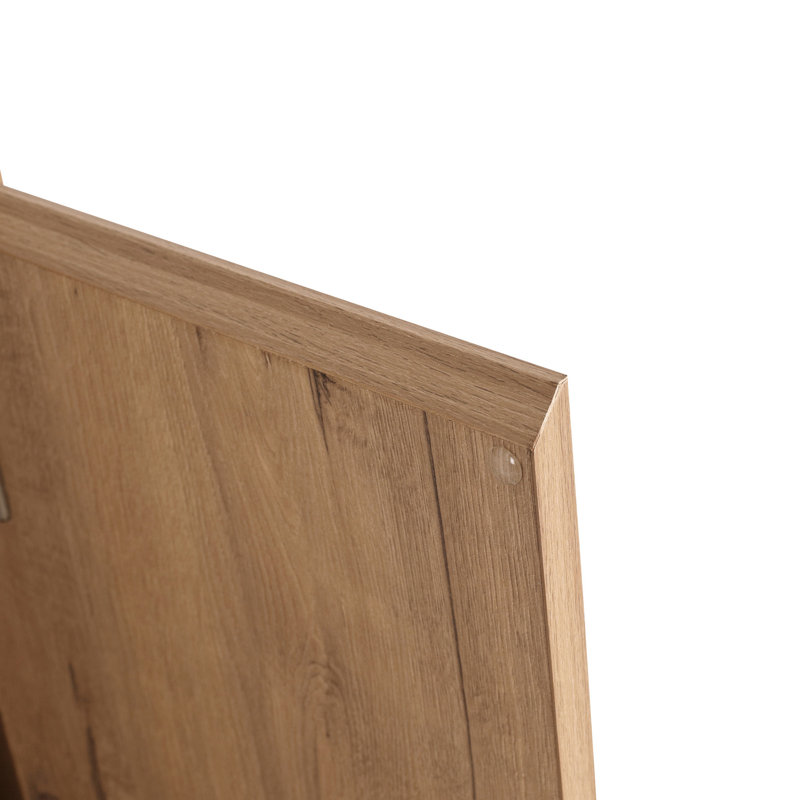 Armoire de rangement latérale de 12 po pour la salle de bain, 3 portes à fermeture douce, fixation murale moderne et spacieuse