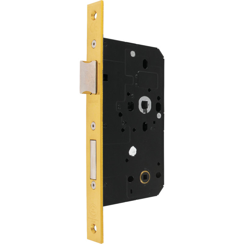 Stainless Steel Latch, 16.5cm H x 1.6cm W x 8.8cm D, Gold