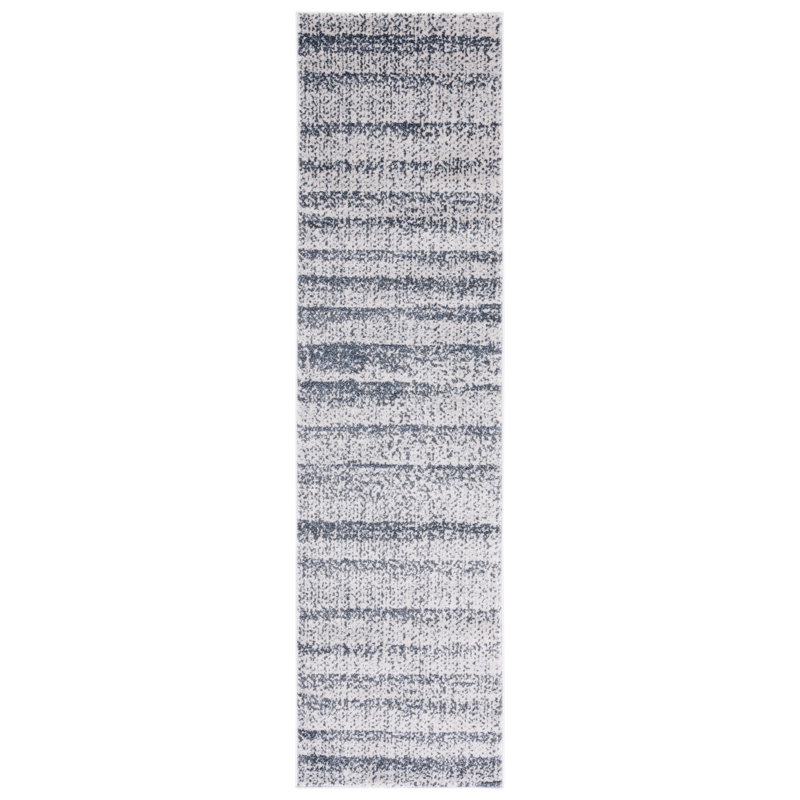Carnegie Performance Striped Rug, Runner 2'3" x 8'