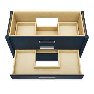 Kiawah Three-Drawer Single Bath Vanity