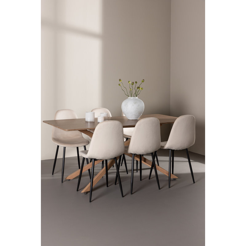 Bradshaw 6 - Person Dining Set