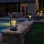 Rheda Metal Outdoor Post Lantern