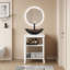 24 po X P 19 po P 36,4 po Meuble-lavabo autoportant H blanc avec plateau blanc-99277067