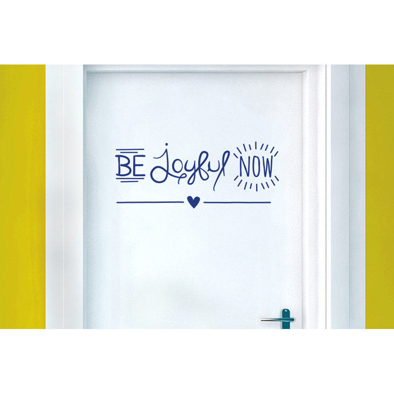 Non-Wall Damaging Wall Decal, Dark Blue