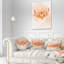 Coussin lombaire en aquarelle animal jolie
