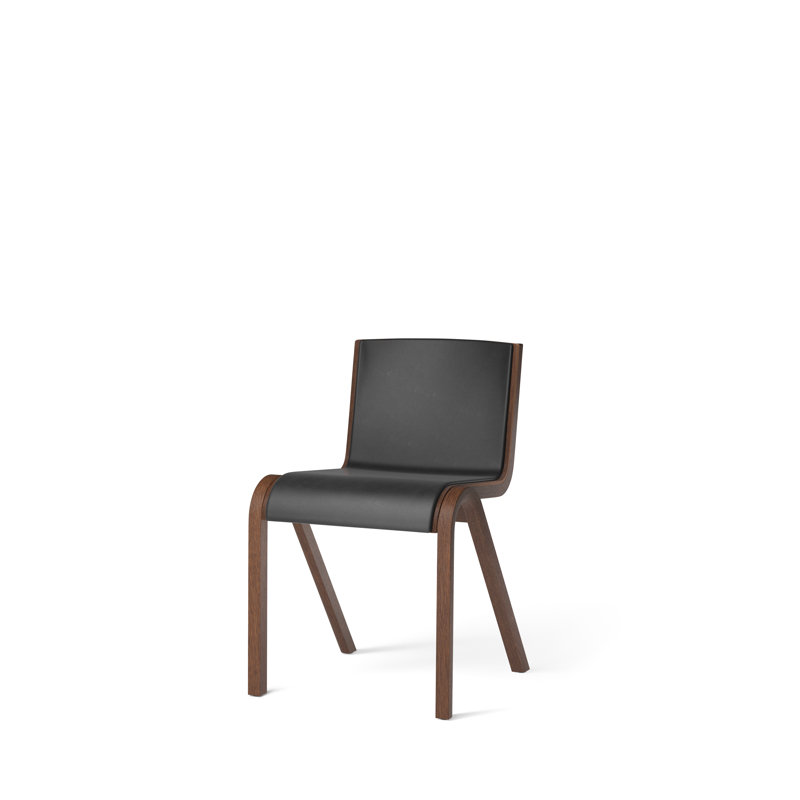 Ready Upholstered Dining Chair, Red Stained Oak, Bouclé 02 Acrylic