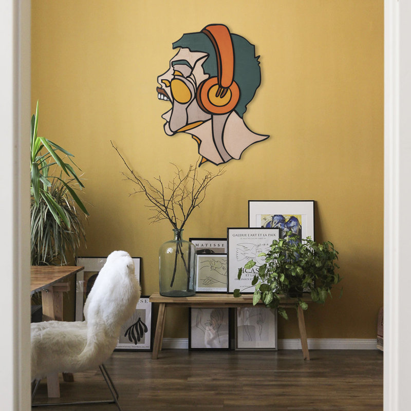 Handmade Wall Decor, 23.62" H x 18.50" W x 1" D