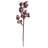 35" Burgundy Beaded Artificial Christmas Spray