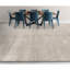 Geometric Area Rug in Silver