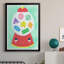 Gumball Shapes - Peinture sur toile encadrée-1034293409-1034293438