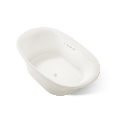 Baignoire encastrée en acrylique 72 po x 42 po avec chaufferette