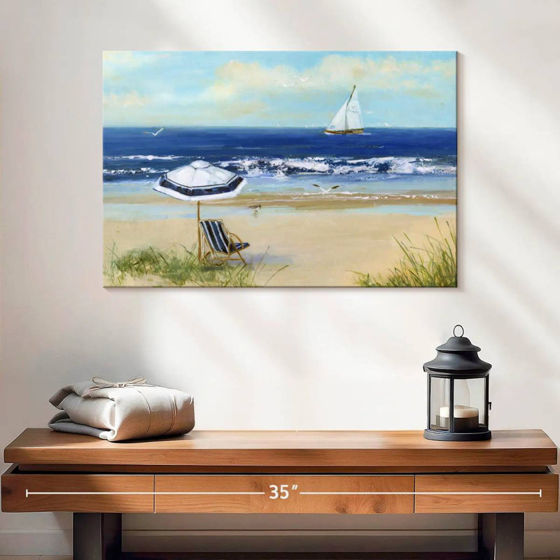 Alvord Azure Beach Life I, H 16 po x l 24 po