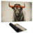 Fierce bull - 14.00"x24.25" Desk mat
