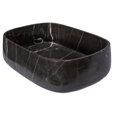 Lavabo pour salle de bain à vasque rectangulaire
