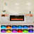 Alazik 80" W TV Stand with Electric Fireplace-1359754628