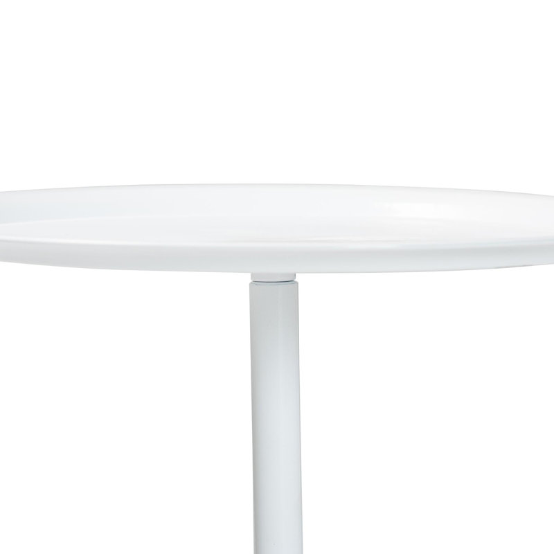 Table d'appoint Baxton Studio Webb, Blanc