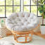 Coussin de siège d'intérieur texturé Papasan-46935572-46935570