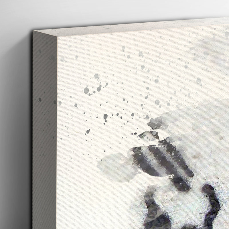 Banksy - Wrapped Canvas Painting, 35cm H x 50cm W