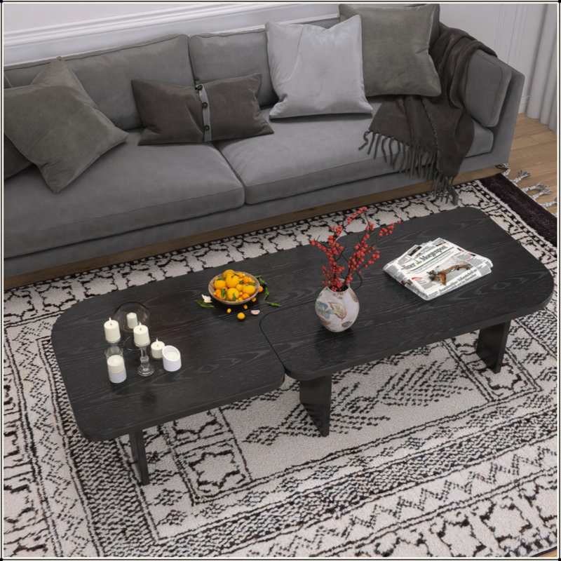 Ensemble de tables basses gigognes Modern Modern