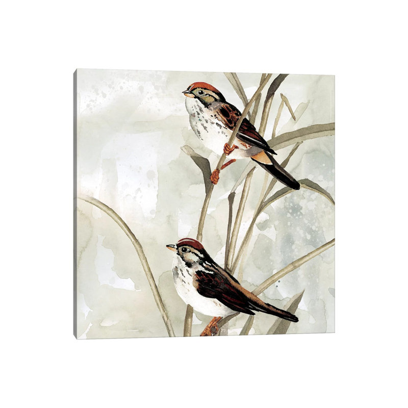 Neutral Spring II by Carol Robinson - Print on Canvas, Wrapped Canvas, 30.48 cm H x 30.48 cm W