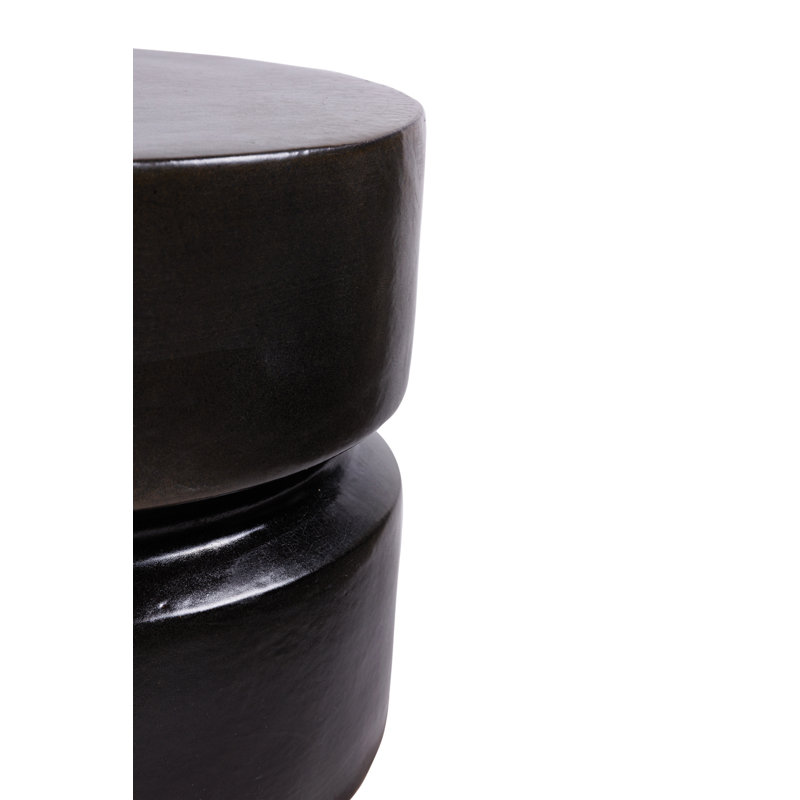 Tabouret d'appoint Ceramics, Fer semi-lustré