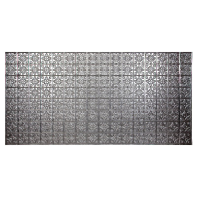Panneau mural décoratif en vinyle style traditionnel 4 pi x 8 pi FASÄDE