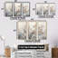 Brun brun, oiseaux printaniers - art mural arbre-1852788754-1852788755