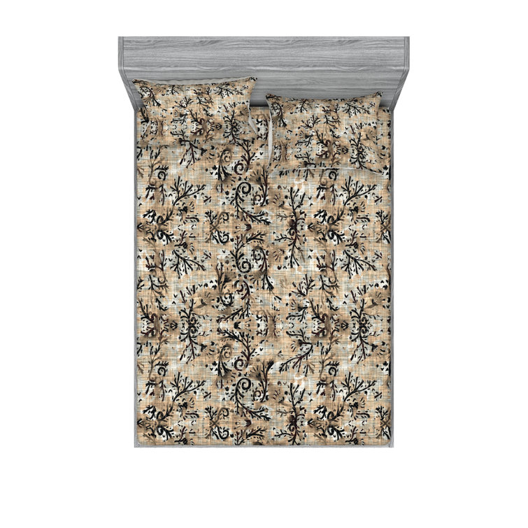 Drap-housse et taies décoratives 3 pièces Ambesonne