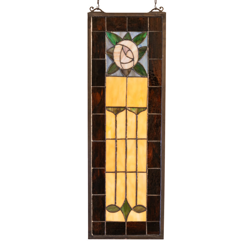 Pasadena Rose Stained Glass Window