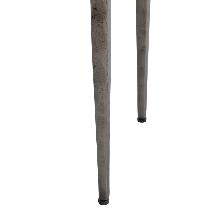 Nightingale Iron End Table with Storage