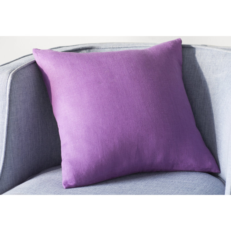 Tuscany Throw Pillow, 20" H x 20" W x 6" D, Purple