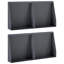 30cm H x 160cm W Steel Retaining Wall Included