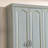Modern and Simple Grey Four-door Wardrobe