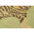 Rug & Kilim’S Distressed Custom Tiger Skin Rug Design In Green With Pictorial-121708829