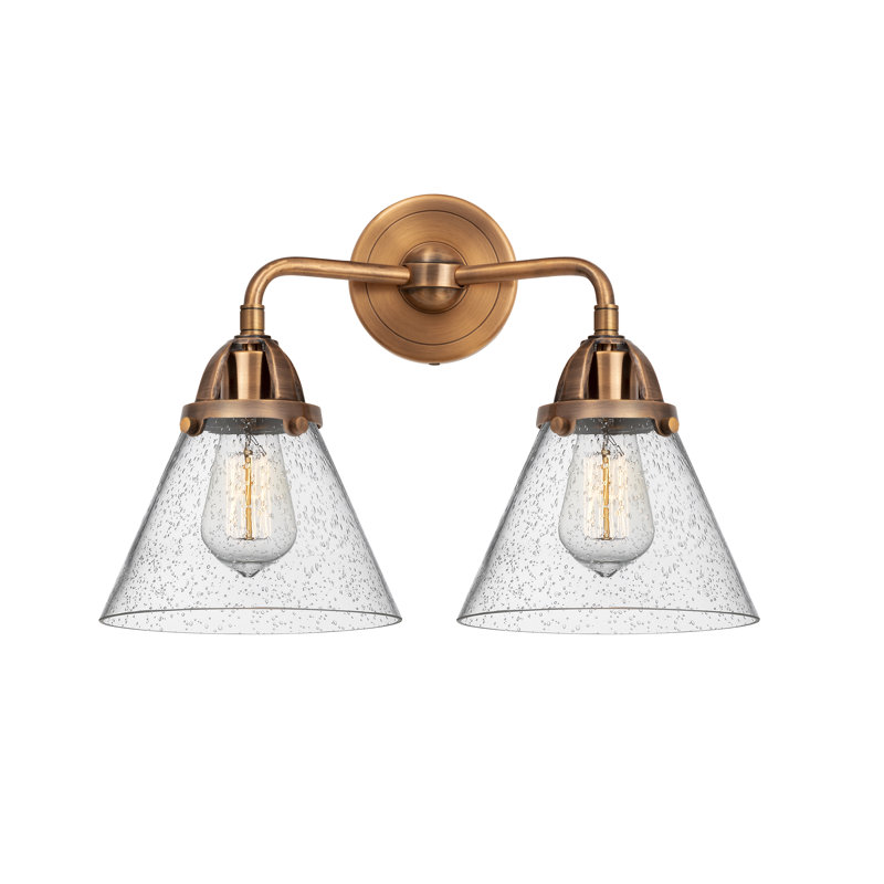 Shauna 2 - Light Vanity Light, Antique Copper, No Bulb Included