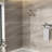 4.7" Rain Showerhead And 8 Hand Shower , Brushed Nickel Finish, Plastic Showerhead, Finish Dual